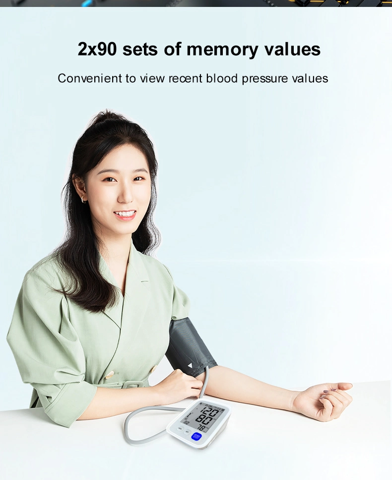 Factory Price OEM Medical Tensiometro Upper Arm Digital Blood Pressure Monitor CE ISO Approved Bp Machine